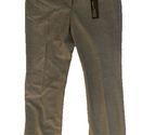 NWT Express Editor Wide Waistband Gray Pants Low Rise Flare Leg 0L - $610.66 MXN