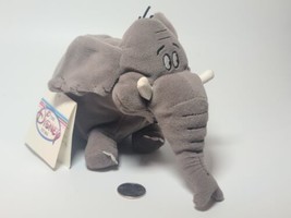 The Disney Store George of the Jungle Shep Elephant Bean Bag Plush 8&quot; wi... - $18.69