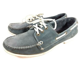 Cole Haan Womens Loafers Navy Blue Size 8 B Boat Deck Shoes - £17.80 GBP