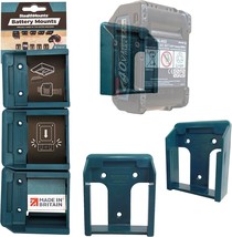 Stealthmounts 40V Makita Battery Holder, 6 Pack, Blue, Plastic - $32.98