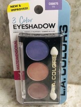 L.A.Colors Multidimensional 3 Color Eyeshadow-C68675 Iris. 0.19oz. ShipN... - £14.70 GBP