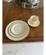 Lenox China Moonspun~(1) 5 Piece Place Settings~1st Quality~ Beautiful - $38.36