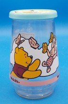 Disney - Winnie the Pooh with Piglet Welch&#39;s Glass Jelly Jar with Lid  - £6.24 GBP