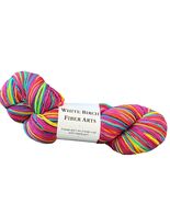 White Birch Fiber Arts Raspberry Berainbow Yarn 400 Yards Sock Weight 10... - €20,62 EUR