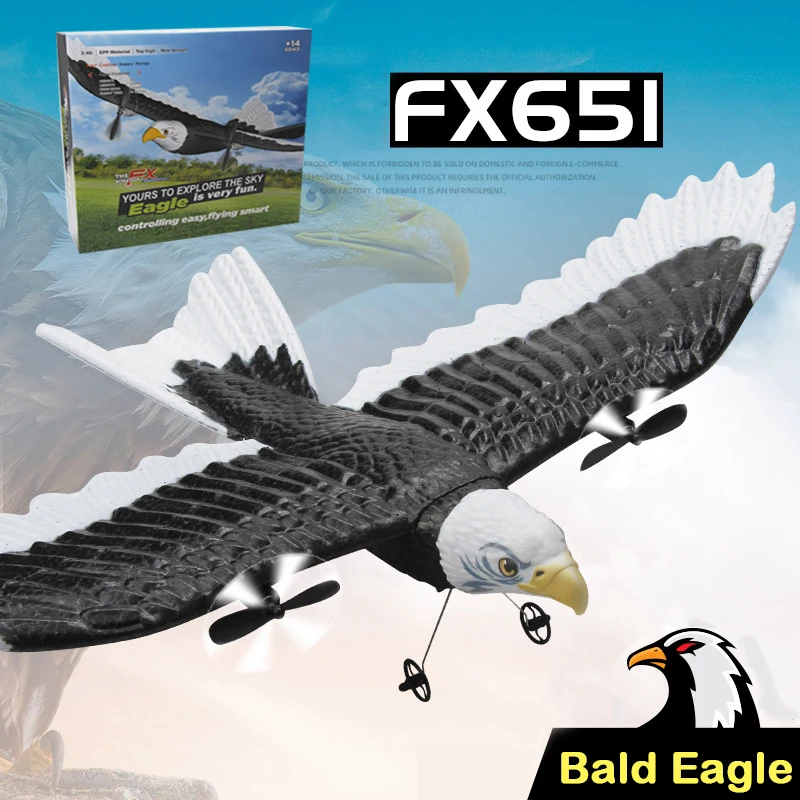 RC Plane Wingspan Eagle Aircraft Fighter 2.4G Radio Control Remote Control  - £30.85 GBP