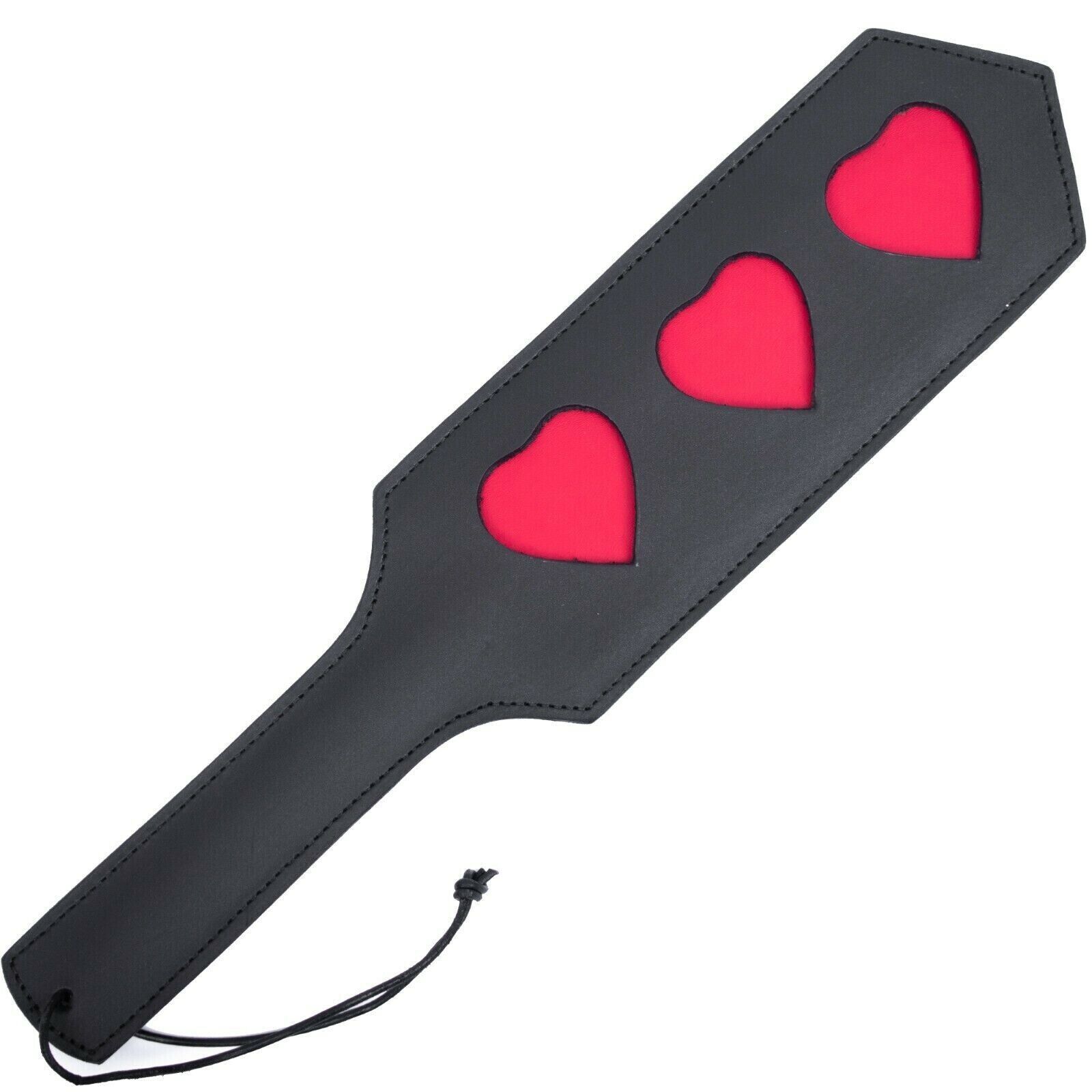 Real Cow Leather Paddle Beat Spanking Paddles  BDSM Flirting Fetish Hand... - $17.53