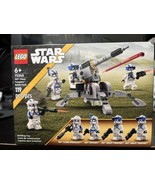 LEGO Star Wars 501st CLONE TROOPERS  BATTLE PACK New &amp; Sealed 119 pcs 75... - £47.18 GBP