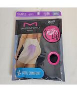 Maidenform Shapes Flexees 2XL Booty Lift Shorty FLS093 Black Firm Cool C... - $223.75 MXN