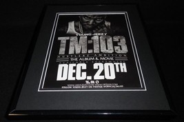 Young Jeezy 2012 TM:103 Hustlerz Ambition Framed 11x14 ORIGINAL Advertis... - $34.64