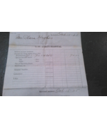 VINTAGE HOSPITAL BILL; ST. LUKES HOSPITAL; OCT 15,1925 - $29.95