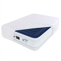 HOMBYS Air Mattress Pad Queen Size, Soft Quilted Air Mattress Cover,, 23 Inch - £35.17 GBP