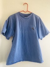 Single Stitch Vintage T Shirt 90&#39;s SAN SEGAL USA Size L Palm Island Resort Blue - £29.85 GBP