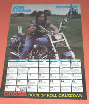 John Cougar Calendar Creem Magazine Clipping Vintage 1982 - £15.71 GBP