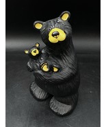 Bear Foots &quot;Sher Bear&quot; Black Bear With Cubs Jeff Fleming 8” - €21,19 EUR