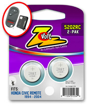 Keyless Remote Batteries (2) For 1994-2004 Honda Civic - Free S/H 95 96 97 98, - £3.62 GBP
