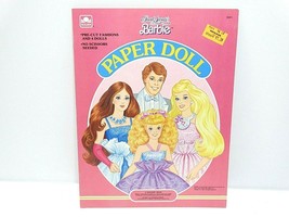 1987 Mattel Golden Jewel Secrets Barbie Paper Doll #1537-1 New Uncut - $7.43