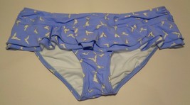 Gianni Bini Size Medium Birds Banded Skirt New Women&#39;s Bikini Bottom Swimwear - £45.96 GBP
