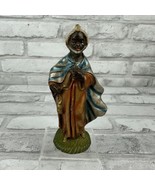 Italy Standing Wiseman Nativity Figurine 5&quot; Tall African American - £8.93 GBP