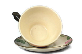 Franciscan Desert Rose Teacup Saucer Set Hand Decorated Classic - $18.80