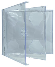 STANDARD Clear Double CD Jewel Case - $15.28+