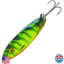 Acme SW225/FFT Kastmaster Baitfish-Foil Fire Tiger 1/12oz Lure UV Glow - $34.98