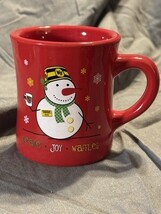 Waffle House 2014 Holiday Mug – “Peace Joy Waffles” Red Snowman Tuxton C... - $233.56 MXN Waffle House 2014 Holiday Mug – “Peace Joy Waffles” Red Snowman Tuxton C... - $233.56 MXN