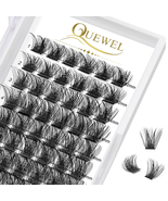 Lash Clusters 72 Pcs Wide Stem Individual Cluster Lashes C/D Curl 8-18Mm... - €9,37 EUR