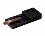 Bey Berk Marble Cigar Ashtray and Coaster Black - £50.86 GBP