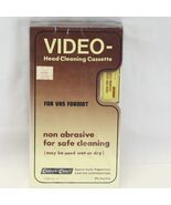 NEW VHS Video Head Cleaning Cassette Kit Sealed Carter Craft - $27.45 CAD