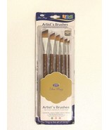 Zhu Ting Artist&#39;s Paint Brushes, Pony Hair 6 Pc. New old Stock - €21,33 EUR