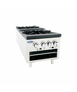 Atosa ATSP-18-2L Double Gas Stock Pot Stove 18″ Wide x 42″, Height 18″ N... - $20,251.31 MXN