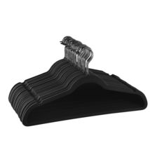 Elama Home 30 Piece Velvet Slim Profile Heavy Duty Felt Hangers - £28.13 GBP