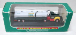 Vintage 2004 HESS Miniature Tanker Truck Collectible Oil Truck New Open Box - $176.54 MXN