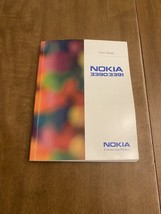 Vintage Nokia 3390, 3391 Original Cellphone Users Guide Booklet 168 Pages - £5.65 GBP