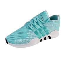 Adidas EQT Support ADV Primeknit Womens Aqua Blue Sneakers BZ0006 Running SZ 8 - £40.09 GBP