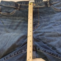 Wonderly Women’s 18 W High-Rise Pull-On Skinny Crop Jeans Jeggings Stretch Blue image 14