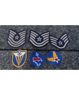 6- WWII Era US Air Force Senior Airman Stripes Chevron Military Patches ... - $280.61 MXN