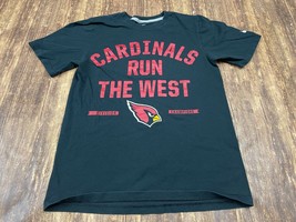 Arizona Cardinals Black “Run the West” Division Champs NFL Nike T-Shirt - Small - £2.75 GBP
