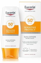Eucerin Sensitive Protect Extremely lightweight sun protection lotion SPF 50+ - £18.37 GBP