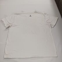 Air Jordan Men's White Short Sleeve Graphic T-shirt Size 2XL Chest 50" image 2
