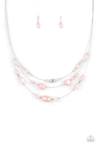Paparazzi Pacific Pageantry Pink Necklace - New - £3.53 GBP