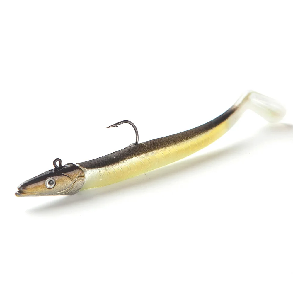 1PCS Soft Fishing Lure Wobbler Swimbait 110mm10g Artificial Bait Silicone Soft B - £24.49 GBP