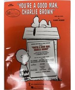 You&#39;re A Good Man Charlie Brown Sheet Music by Clark Glesner - £19.42 GBP