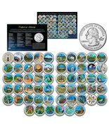 America the Beautiful Parks U.S. Quarters COLORIZED * 56-Coin Complete S... - €112,50 EUR