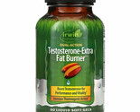 Irwin Naturals Men Testosterone-Extra Fat Burner Performance Vitality 8/24 - $14.95