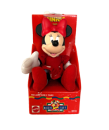 Rare Mattel Mickey&#39;s Stuff For Kids Minnie Mouse Cuddly Collectible Figu... - $14.84