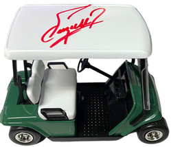 Fuzzy Zoeller signed SpecCast 1/16 Scale Golf Cart Die Cast Coin Bank NI... - $119.95