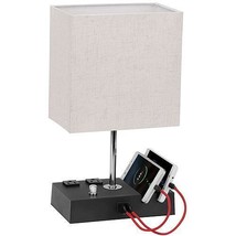 Fully Dimmable Table Lamp for Bedroom Living Room Bedside Lamp for Nightstand... - £40.94 GBP