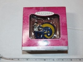 1998 Hallmark Keepsake Ornament NFL Collection St. Louis Rams Helmet Ref - £15.37 GBP