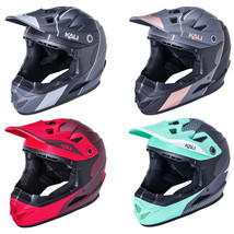 Kali Protectives Zoka Stripe Dash Full Face Downhill MTB Bike Helmet (YM... - £117.15 GBP